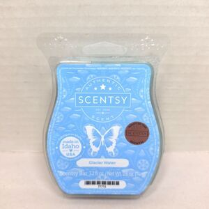 New Scentsy Wax Melts Glacier Water Blue 3.2 fl oz, Scented Wax